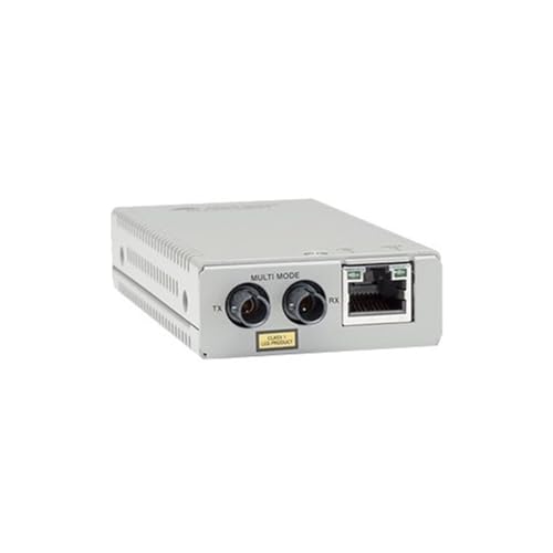 ALLIED TAA 10/100TX to 100FX/ST MM Media & Rate Converter Multi-region PSU