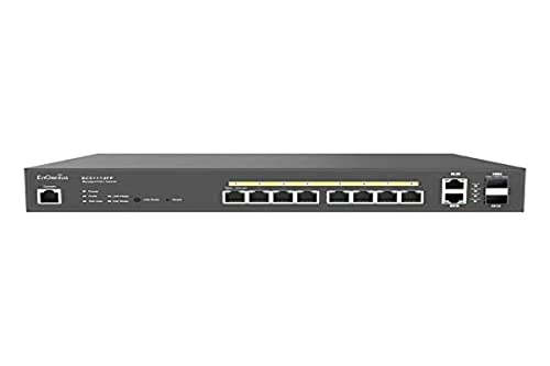 ENGENIUS ECS1112FP Switch Cloud 10p Gigabit 8 PoE+ & 2SFP