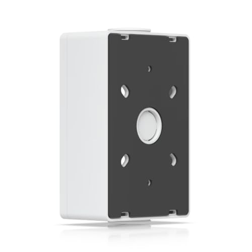 Ubiquiti UACC-Reader-JB-W Boîtier de jonction pour lecteurs d'acces UniFi et visualiseurs d'interphone qui supportent les surfaces planes.