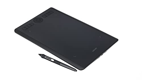 WACOM Tablette graphique Intuos Pro M + Stylet Pro Pen 2 et Repose-stylet