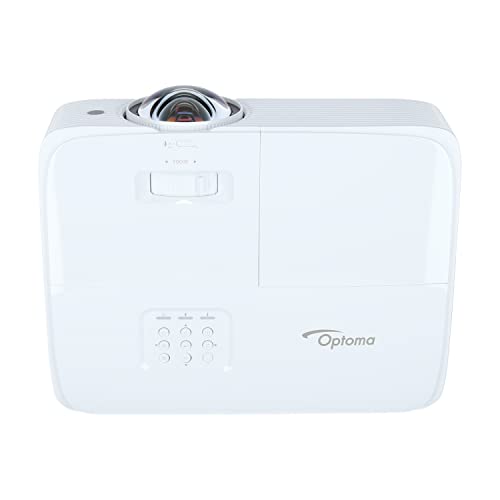 Optoma H117ST Projecteur a focale courte 3800 ANSI lumens DLP WXGA (1280x800) Compatibilité 3D Blanc