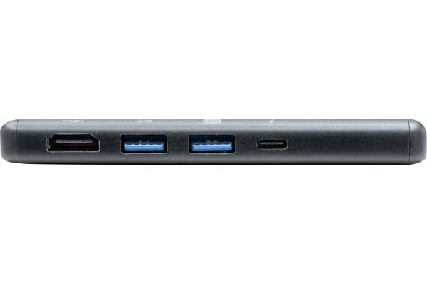 Minidock USB-C 6 en 1 HDMI 2.0 4K GigaLAN Carte SD/TF 2xUSB-A 1xUSB-C PD3.0 100W