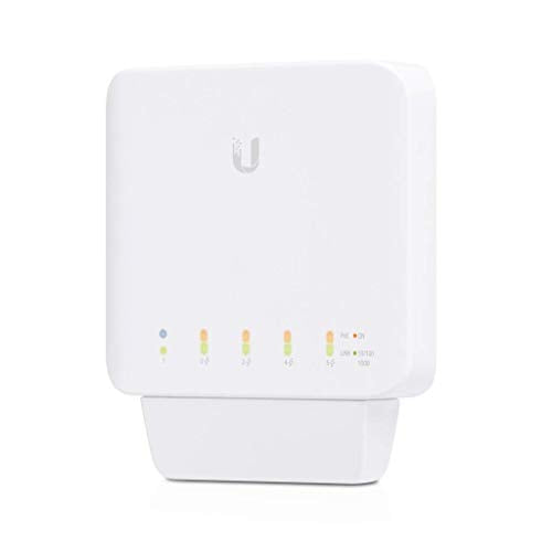 Ubiquiti USW-FLEX Networks UniFi USW-FLEX Géré L2 Gigabit Ethernet (10/100/1000) Connexion Ethernet, supportant l'alimentation via ce port (PoE) Blanc