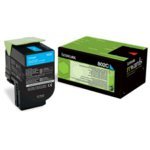 Toner LEXMARK 80C20C0 802C - Cyan