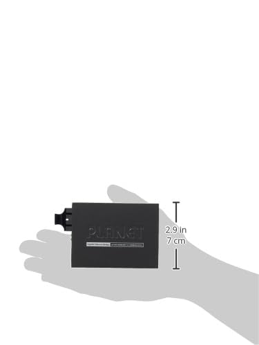 PLANET GT-802S convertisseur de support réseau 1000 Mbit/s 1310 nm Noir