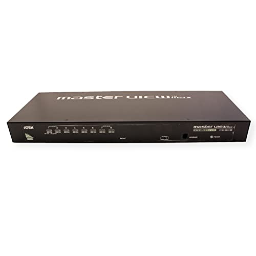 ATEN CS1308-AT-G commutateur écran, clavier et souris Grille de montage Noir
