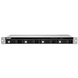 QNAP TR-004U 4-bay Rackmount 1U 12 short-depth rackmount 3.5p SATA HDD USB 3.0 type-C hardware RAID external enclosure