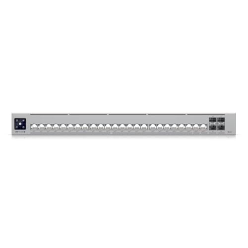 Ubiquiti UniFi Pro HD 24 PoE Géré L2/L3 2.5G Ethernet (100/1000/2500) Connexion Ethernet, supportant l'alimentation via ce port (PoE) 1U Gris