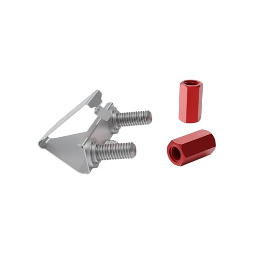 PATCHBOX /dev/mount, écrous cage 1U à montage rapide - lot de 50 pcs