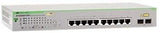 ALLIED AT-GS950/10PS WebSmart Switch 8P Gigabit PoE+ & 2 SFP