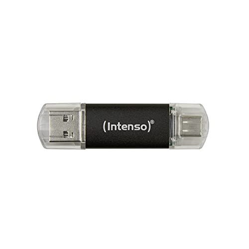 INTENSO Clé USB  3.2 Twist Line - 256 Go Type-C et Type-A