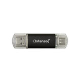 INTENSO Clé USB  3.2 Twist Line - 256 Go Type-C et Type-A