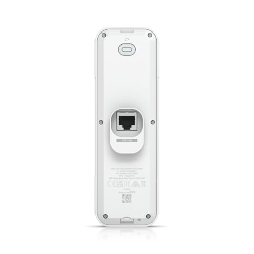Ubiquiti UVC-G4 Doorbell Pro PoE Kit-White Sonnette et carillons a double caméra PoE avec fonctionnalités avancées d'IA et d'utilisabilité, couleur blanche.