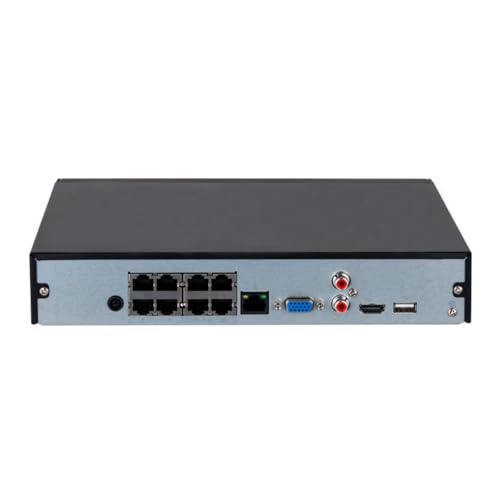 Dahua NVR2108HS-8P-4KS3 Enregistreur vidéo réseau 8CH Compact 1U 8PoE 1HDD Lite