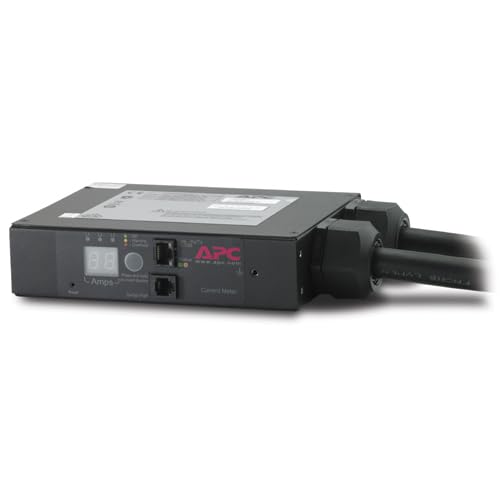 APC In-Line Current Meter AP7175B Current monitoring device AC 230/400V 3-phase Ethernet 10/100 RS-232 output connectors 2