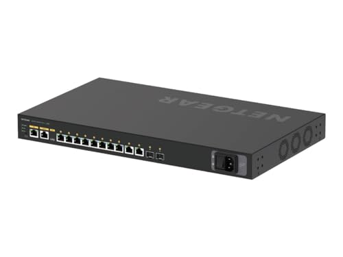 NETGEAR M4250-10G2XF-POE++ Switch 10P Giga/8 PoE++ & 2SFP+