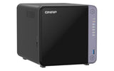 QNAP TS-432X-4G 4-bay NAS AL524 2.0GHz Quad Core 4Go DDR4 SODIMM Max. 16Go 10GbE SFP+