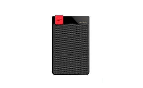 SILICON POWER External HDD Diamond D30 2To USB 3.0 ultra-slim IPX4 Black