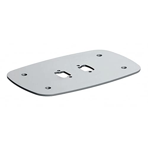 PFF 7060/Floor mounting plate Silver