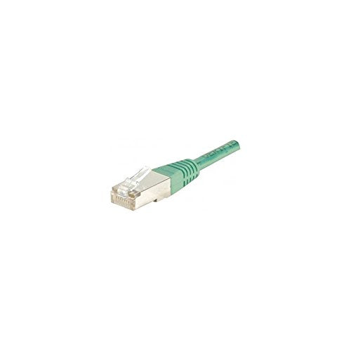 Cordon RJ45 catégorie 6 F/UTP vert CCA - 1 m
