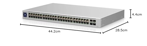 Ubiquiti Networks UniFi USW-48 commutateur réseau Géré L2 Gigabit Ethernet (10/100/1000) Argent
