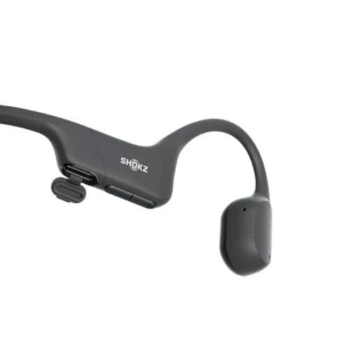 SHOKZ Casque à conduction osseuse OpenRun - Bluetooth - Noir
