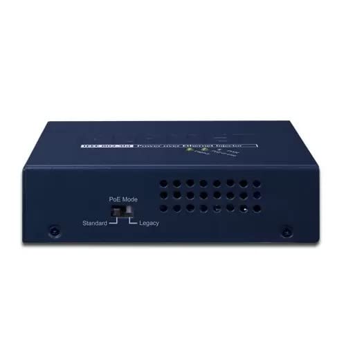 PLANET POE-171A-95 commutateur réseau Gigabit Ethernet (10/100/1000) Connexion Ethernet, supportant l'alimentation via ce port (PoE) Bleu