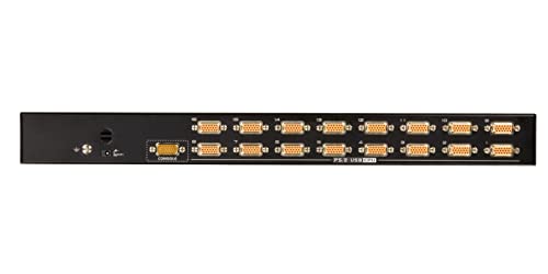 ATEN CS1316-AT-G commutateur écran, clavier et souris Grille de montage Noir