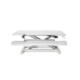 BAKKERELKHUISEN Support bureau assis-debout Riser 2 Blanc