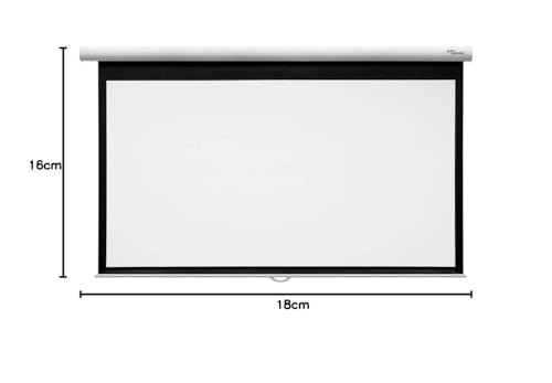 Optoma DS-9120MGA Écran de projection plafond et mur 120" 16:9 Matte blanc