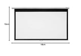 Optoma DS-9120MGA Écran de projection plafond et mur 120" 16:9 Matte blanc