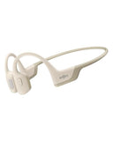 SHOKZ Casque à conduction osseuse OpenRun Pro - Bluetooth - Beige