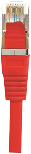 Cordon RJ45 catégorie 5e F/UTP rouge - 15 m