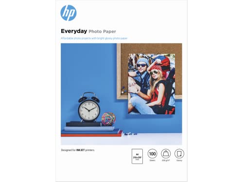 HP original Q2510A Semi-glossy photo paper Ink cartridge 200g/m2 A4 100 sheets 1-pack