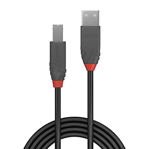 LINDY Câble USB 2.0 type A vers B Anthra Line 2m