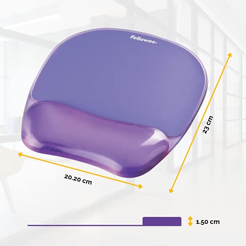 FELLOWES tapis souris/rep-poign gel - lilas