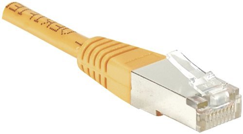 Cordon RJ45 catégorie 6 F/UTP orange - 1 m