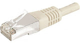 DEXLAN Cordon RJ45 catégorie 6A F/UTP gris - 0,5 m