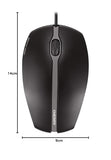 CHERRY Souris GENTIX SILENT USB noire