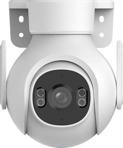 Dahua P5B-PV Caméra réseau Wi-Fi 5MP extérieure a focale fixe, panoramique et inclinable
