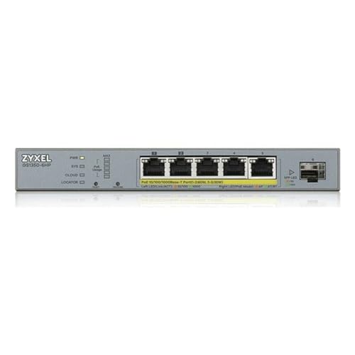 6 Port managed CCTV PoE Switch long ran