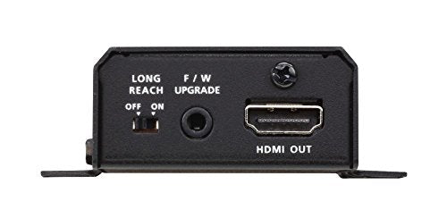 ATEN VE811R - 4096 x 2160 pixels - Récepteur AV - Avec fil - Compatibilité 3D - Noir - HDCP