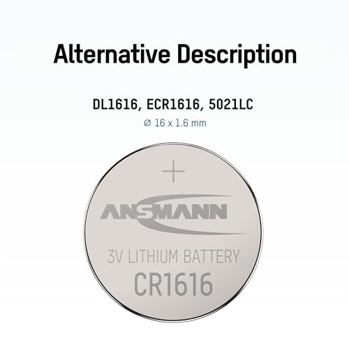 ANSMANN Piles lithium 5020132 CR1616 blister de 1