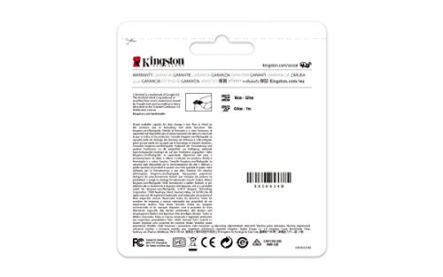 Kingston carte mémoire SDCS2/128GB 128 Go