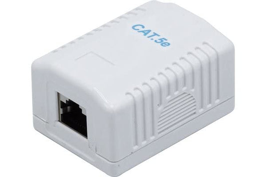 Boîtier mural 1 port RJ45 CAT 5e STP