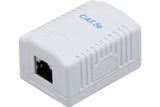 Boîtier mural 1 port RJ45 CAT 5e STP