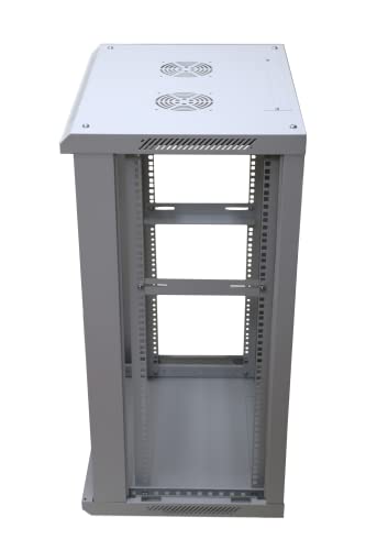 Extralink EX.14367 étagere 18U Rack monté sur le mur Noir