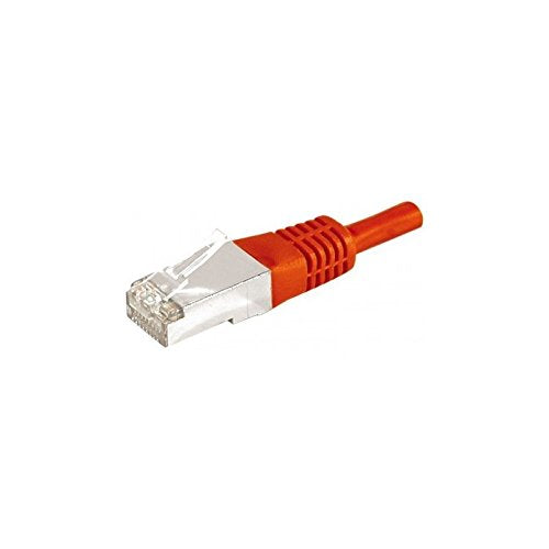 DEXLAN Cordon RJ45 catégorie 6A F/UTP rouge - 1,5 m