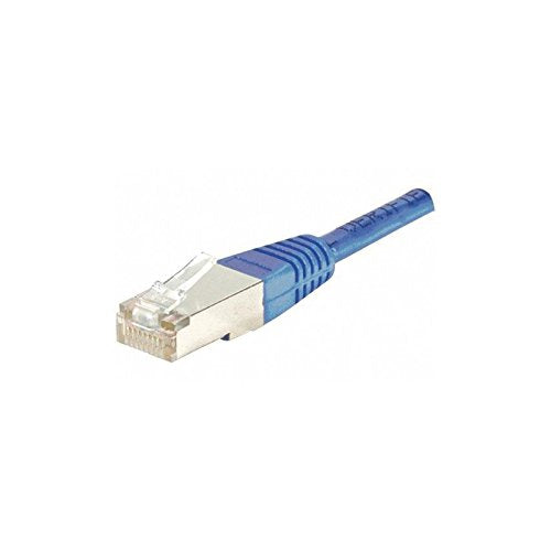 Cordon RJ45 catégorie 6 F/UTP bleu - 1 m