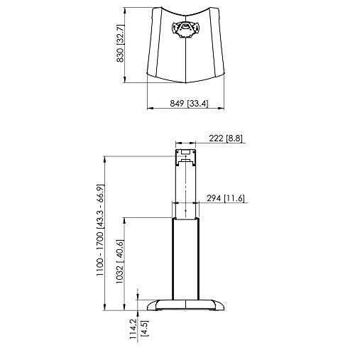 PFF 2420 DISPLAY FLOOR STAND